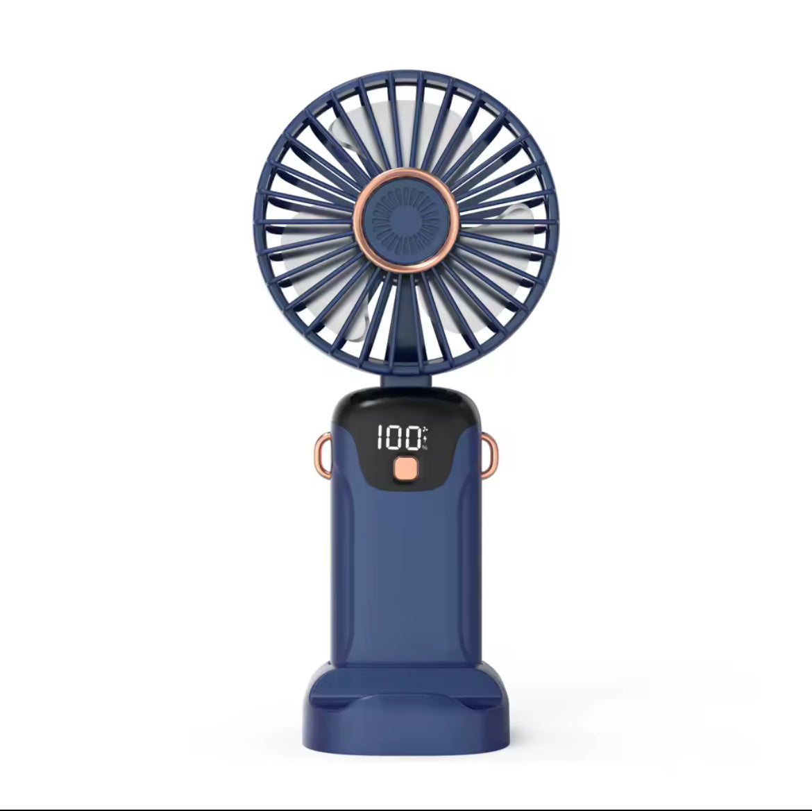 Ventilateur Portable Digital & Pliable — GAIA 🌫️