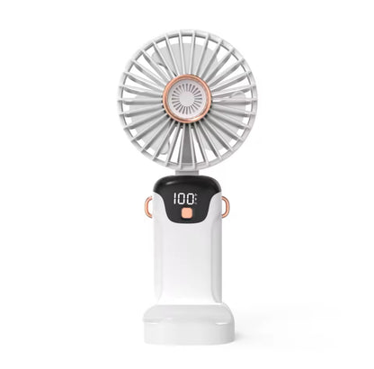 Ventilateur Portable Digital & Pliable — GAIA 🌫️
