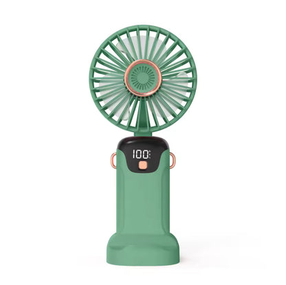 Ventilateur Portable Digital & Pliable — GAIA 🌫️