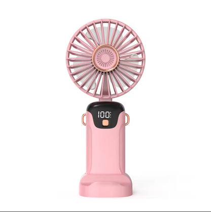 Ventilateur Portable Digital & Pliable — GAIA 🌫️
