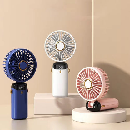 Ventilateur Portable Digital & Pliable — GAIA 🌫️