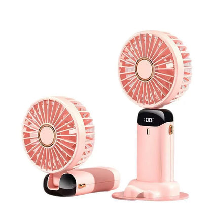Ventilateur Portable Digital & Pliable — GAIA 🌫️
