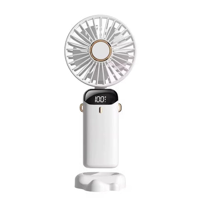 Ventilateur Portable Digital & Pliable — GAIA 🌫️