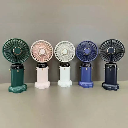 Ventilateur Portable Digital & Pliable — GAIA 🌫️