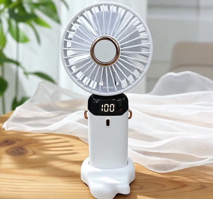 Ventilateur Portable Digital & Pliable — GAIA 🌫️